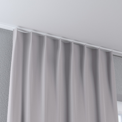 Zasłona na haczykach flex pojedynczych w kolekcji Blackout Semi (Dimout), tkanina: 269-42