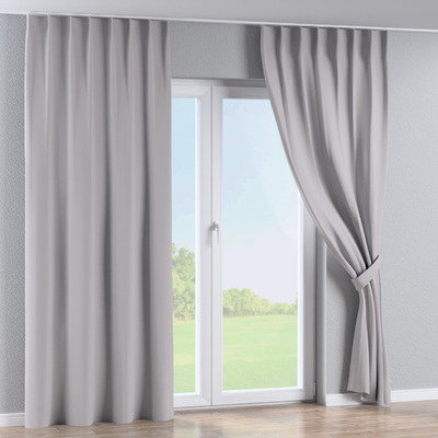 Zasłona na haczykach flex pojedynczych w kolekcji Blackout Semi (Dimout), tkanina: 269-42