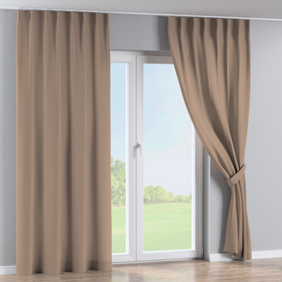 Gardin med fast brett 1 stk. fra kolleksjonen Crema, Stoffets bredde: 144-67