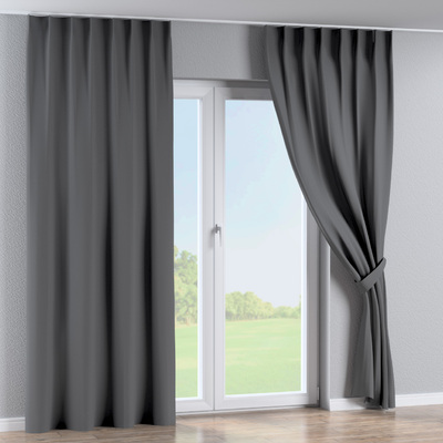Gordijn met enkele plooi van de collectie Blackout FR Premium, Stof: 269-29