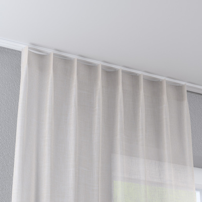Zasłona na haczykach flex pojedynczych w kolekcji Natural Touch, tkanina: 128-13