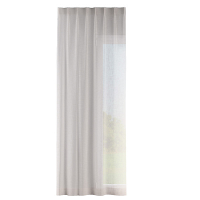 Zasłona na haczykach flex pojedynczych w kolekcji Natural Touch, tkanina: 128-13