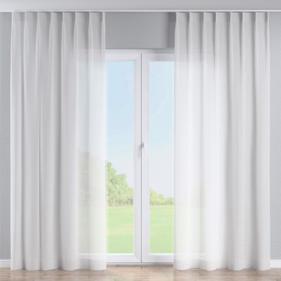 Single pinch pleat curtain in collection Natural Touch, fabric: 128-21