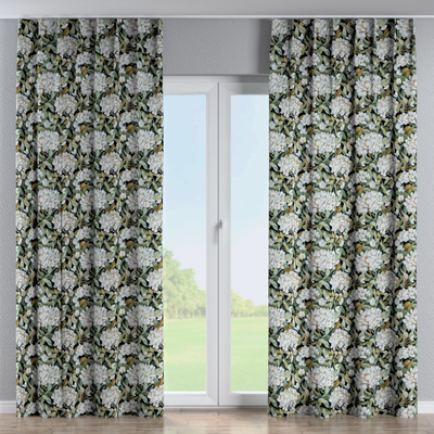 Single pinch pleat curtain