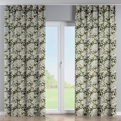 Gardin med fast læg 1 stk fra kollektionen Botanic Viscose, Stof: 145-20