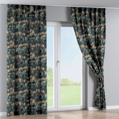 Gardin med fast læg 1 stk fra kollektionen Botanic Viscose, Stof: 145-24