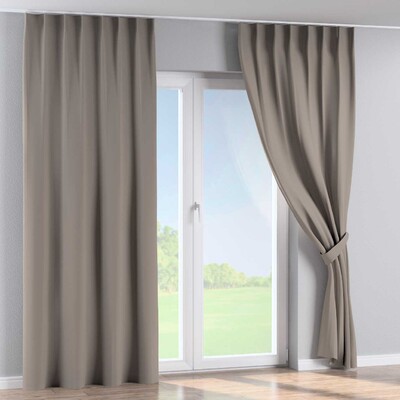 Single pinch pleat curtain in collection Dimout, fabric: 269-70