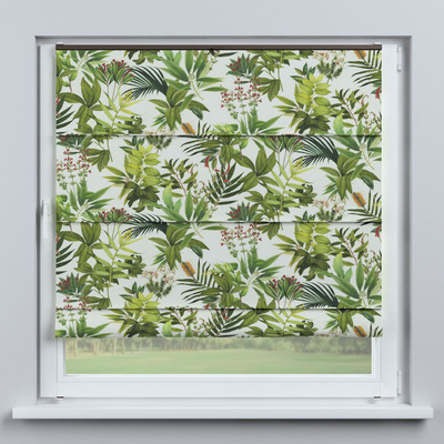 Roleta plisowana rzymska Sycylia w kolekcji Flowers, tkanina: 143-69