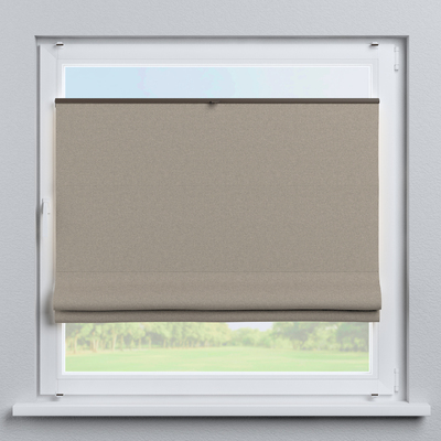 Flexibles Raffrollo Sizilien von der Kollektion Blackout Double, Stoff: 272-02
