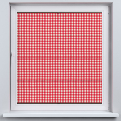 Flexibele vouwgordijn Sicilië van de collectie Quadro, Stof: 136-16