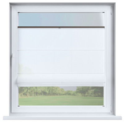Top Down Bottom Up Roman blind Sicily in collection Voile, fabric: 900-00