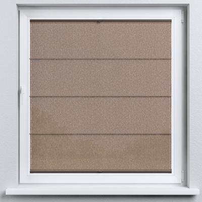 Top Down Bottom Up Roman blind Sicily in collection Boucle Mist Premium, fabric: 145-45