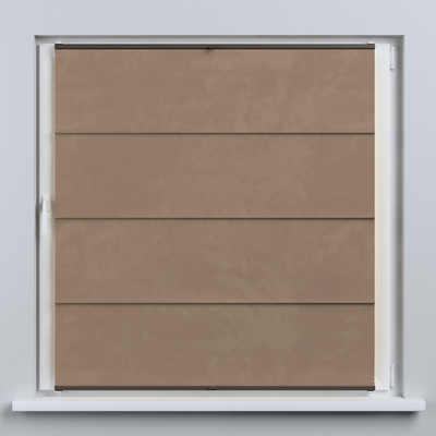 Flexibles Raffrollo Sizilien von der Kollektion Velvet, Stoff: 704-35