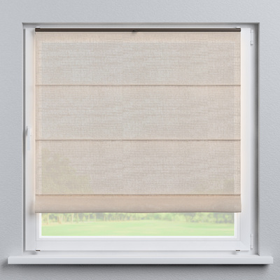 Top Down Bottom Up Roman blind Sicily in collection Natural Touch, fabric: 128-16
