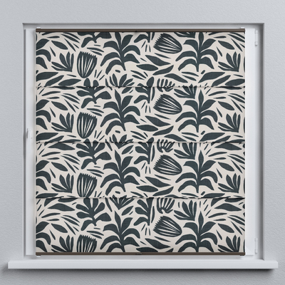 Top Down Bottom Up Roman blind Sicily in collection Botanic Viscose, fabric: 145-21
