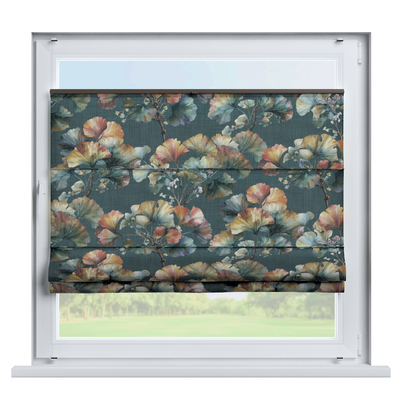 Top Down Bottom Up Roman blind Sicily in collection Botanic Viscose, fabric: 145-24