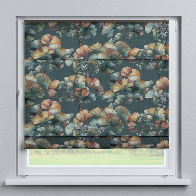 Top Down Bottom Up Roman blind Sicily in collection Botanic Viscose, fabric: 145-24