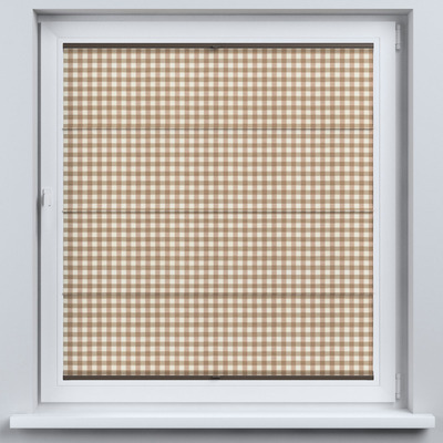 Szicilia pliszé római roló a kollekcióból Quadro Lakástextil, Dekoranyag: 136-06