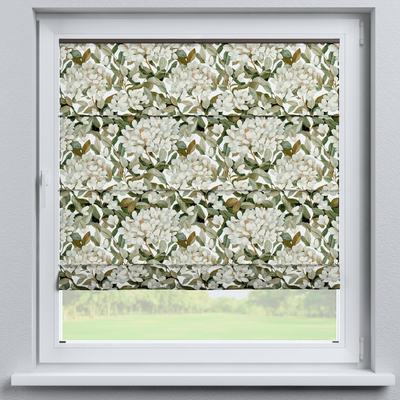 Top Down Bottom Up Roman blind Sicily in collection Botanic Viscose, fabric: 145-20