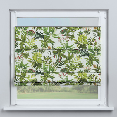 Top Down Bottom Up Roman blind Sicily in collection Flowers, fabric: 143-69