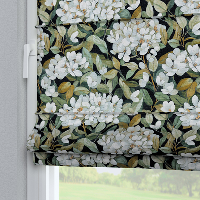 Top Down Bottom Up Roman blind Sicily in collection Botanic Viscose, fabric: 145-19