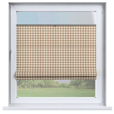 Flexibles Raffrollo Sizilien von der Kollektion Quadro, Stoff: 136-06