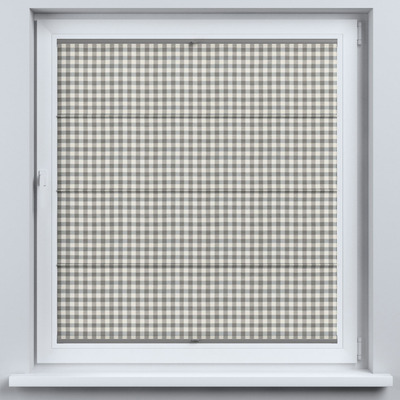 Flexibele vouwgordijn Sicilië van de collectie Quadro, Stof: 136-11
