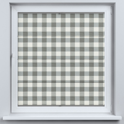 Flexibles Raffrollo Sizilien von der Kollektion Quadro, Stoff: 136-13