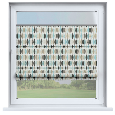 Flexibele vouwgordijn Sicilië van de collectie Modern, Stof: 141-91