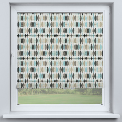 Flexibele vouwgordijn Sicilië van de collectie Modern, Stof: 141-91