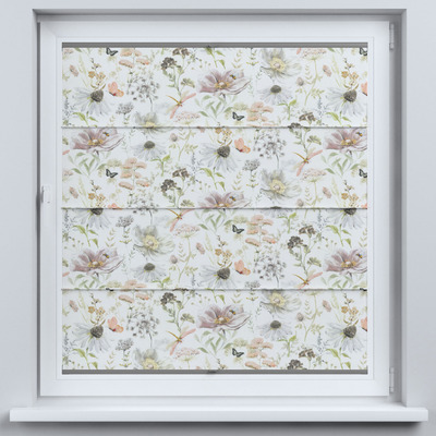 Flexibele vouwgordijn Sicilië van de collectie Gardenia, Stof: 143-96