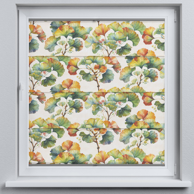 Flexibles Raffrollo Sizilien von der Kollektion Botanic Viscose, Stoff: 145-18
