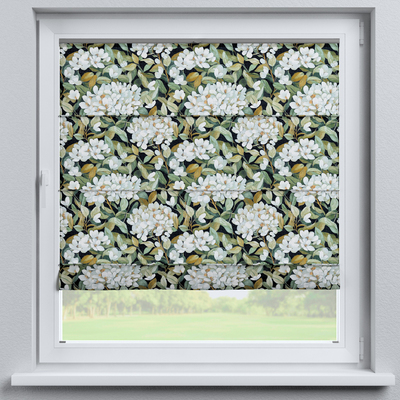 Flexibles Raffrollo Sizilien von der Kollektion Botanic Viscose, Stoff: 145-19
