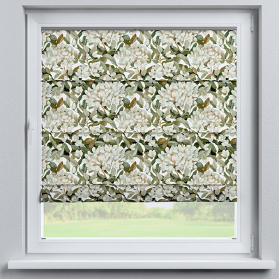 Flexibele vouwgordijn Sicilië van de collectie Botanic Viscose, Stof: 145-20