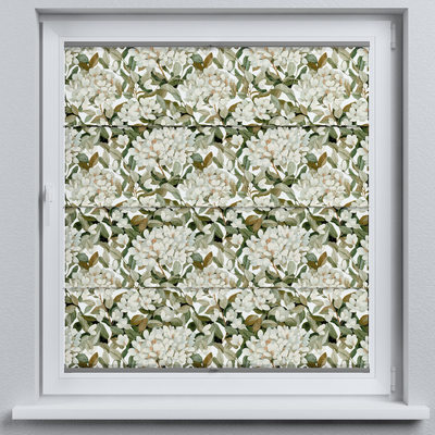 Flexibele vouwgordijn Sicilië van de collectie Botanic Viscose, Stof: 145-20