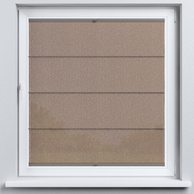 Flexibles Raffrollo Sizilien von der Kollektion Boucle Dunst, Stoff: 145-45