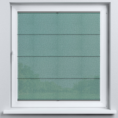 Flexibles Raffrollo Sizilien von der Kollektion Boucle Dunst, Stoff: 145-47