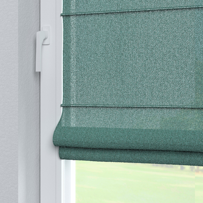 Flexibles Raffrollo Sizilien von der Kollektion Boucle Dunst, Stoff: 145-47
