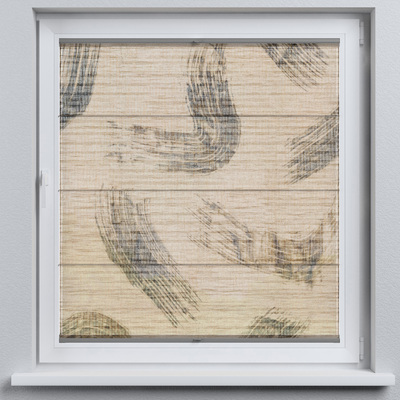 Flexibles Raffrollo Sizilien von der Kollektion Lino Terra, Stoff: 145-53