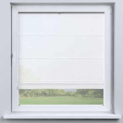 Flexibles Raffrollo Sizilien von der Kollektion Voile, Stoff: 183-33