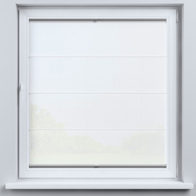 Flexibles Raffrollo Sizilien von der Kollektion Voile, Stoff: 183-33