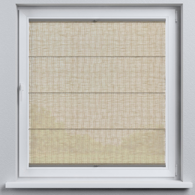 Flexibles Raffrollo Sizilien von der Kollektion Lino Terra, Stoff: 145-49