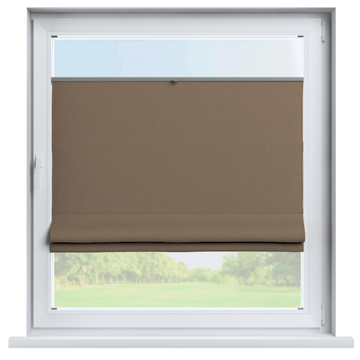 Flexibles Raffrollo Sizilien von der Kollektion Blackout Double, Stoff: 272-07