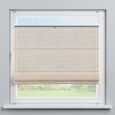 Flexibles Raffrollo Sizilien von der Kollektion Natural Touch, Stoff: 128-16