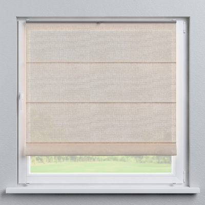 Flexibles Raffrollo Sizilien von der Kollektion Natural Touch, Stoff: 128-16