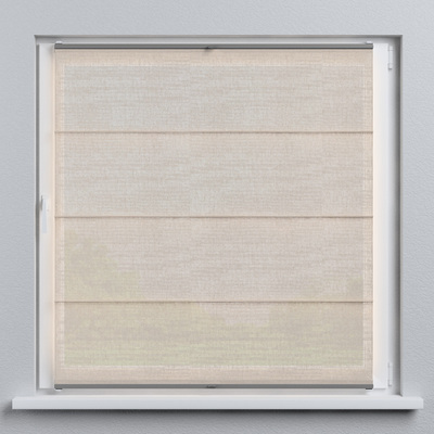 Flexibles Raffrollo Sizilien von der Kollektion Natural Touch, Stoff: 128-16