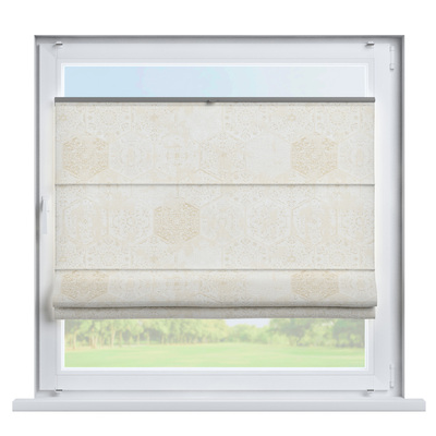 Top Down Bottom Up Roman blind Sicily in collection Secret Garden, fabric: 144-92