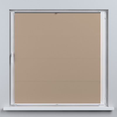 Roleta plisowana rzymska Sycylia w kolekcji Blackout Semi (Dimout), tkanina: 269-55