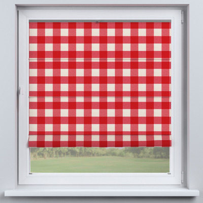 Store romain plissé Sicile dans la collection Quadro, Tissu: 136-18
