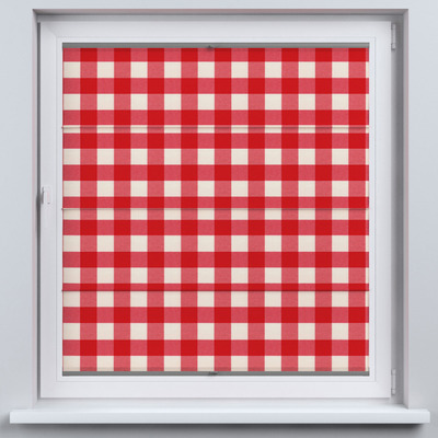 Store romain plissé Sicile dans la collection Quadro, Tissu: 136-18